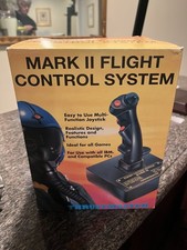 RARE Thrustmaster Mark II Flight Control System  FCS COMPLETE NEW IN BOX!