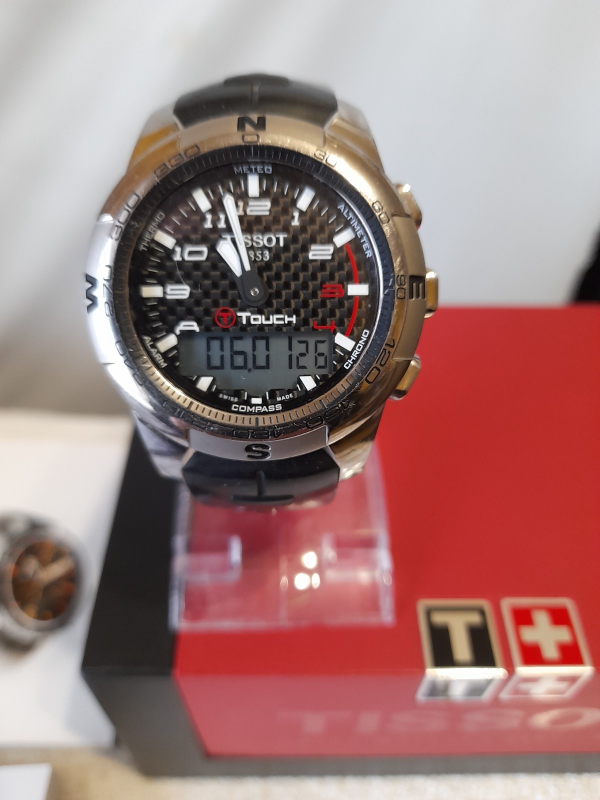 TISSOT T TOUCH 2 TITANIUM MULTI FUNCTION SMART WA… - image 1