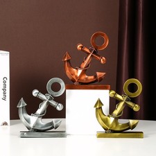 Christmas Gift Crafts Home Decoration Alloy Ship Anchor Mediterranean Ornament