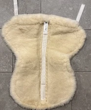 Mattes Spine Free Half Pad Ivory Lambskin Gold Large GUC