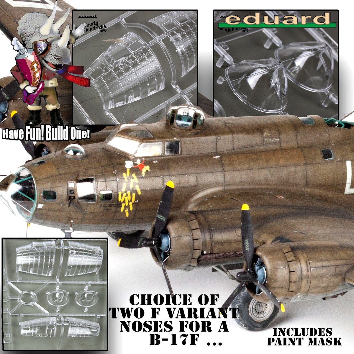 EDUARD 11183 1/48 B-17F 