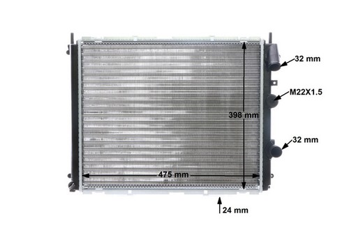 RADIATOR ENGINE COOLING CR 510 000S FOR RENAULT CLIO/II/Hatchback/Van KANGOO - Picture 12 of 18