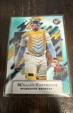 2025 Topps Pristine - William Contreras #134 Aqua Refractor /199