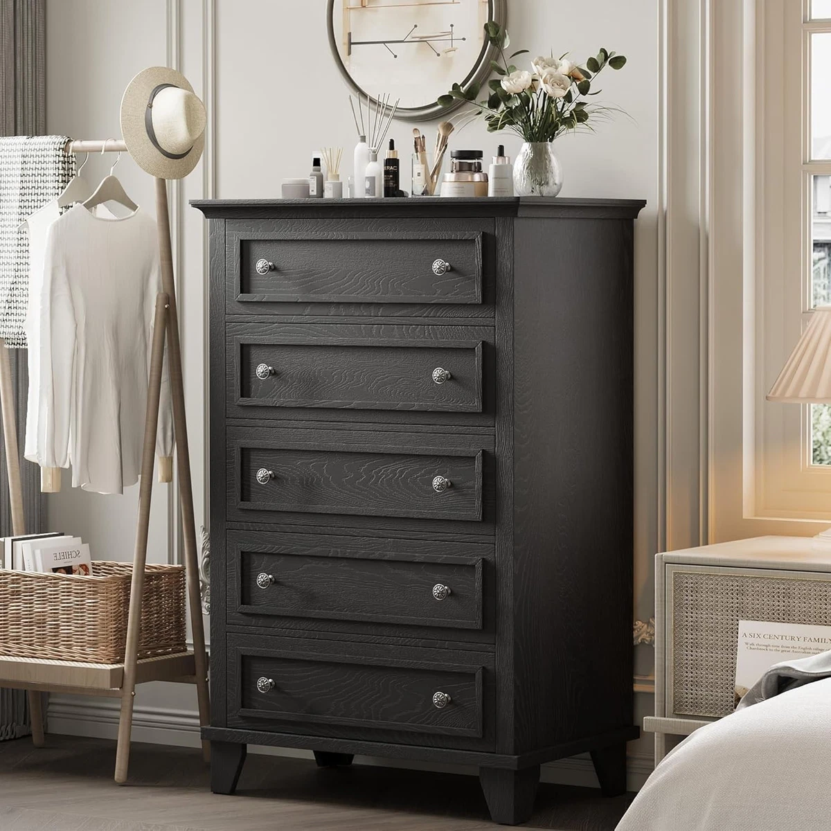 Black Wooden Dressers & Chests of Drawers for sale | eBay