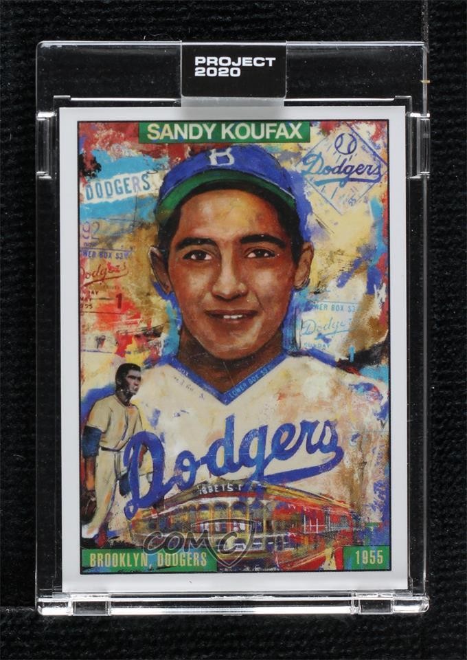 2020 Project 1955 Topps /2149 Sandy Koufax Andrew Thiele #49 HOF 0qk2