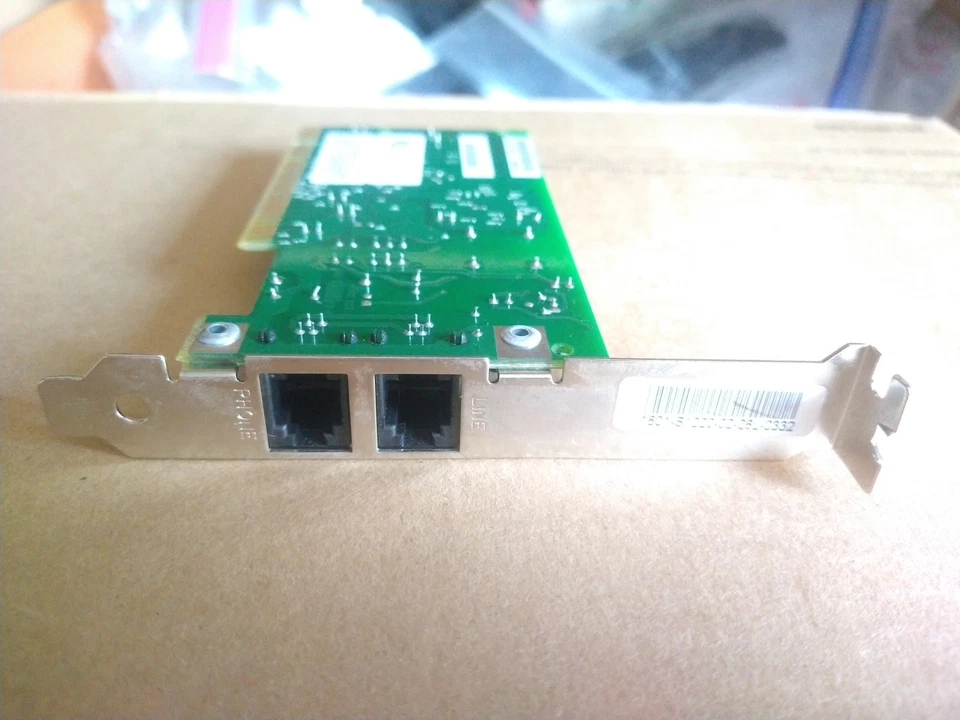 NEW Vintage Lucent Technologies - FAX-MODEM 56k V.92 PCI Fax Modem Model 1220L - Image 3 of 4