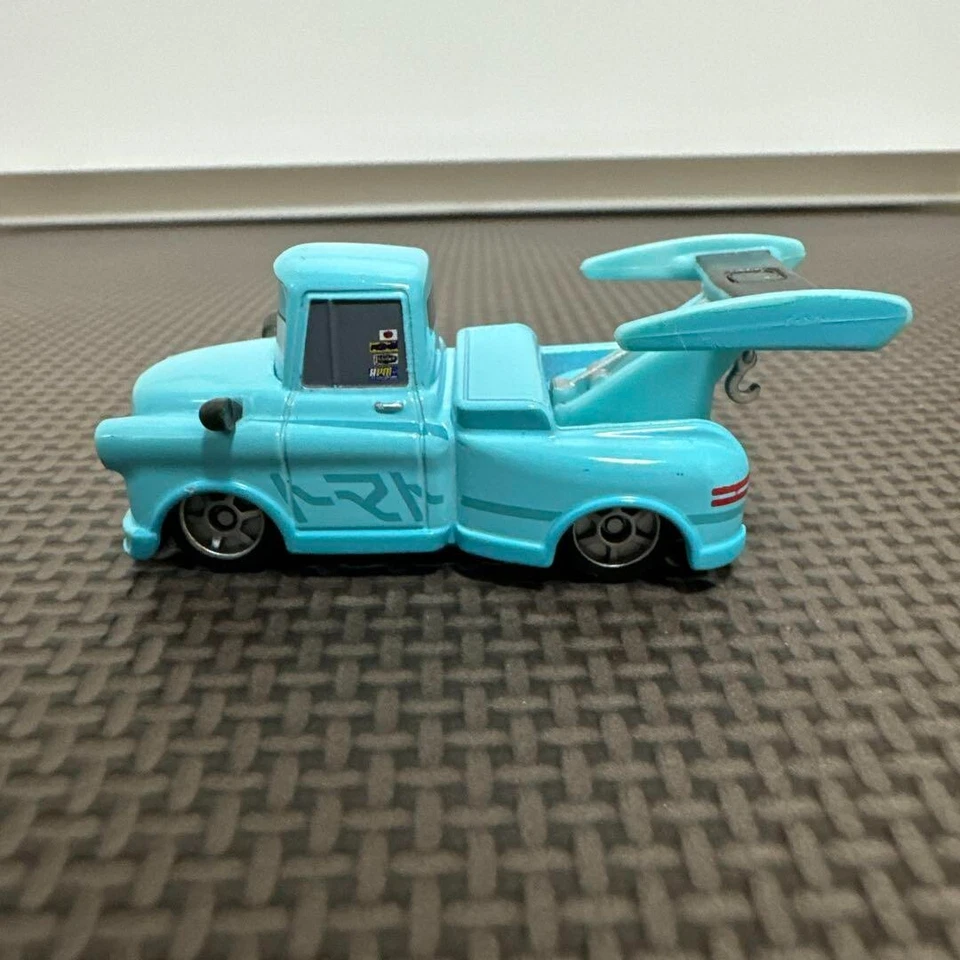 Mater Cars Toons Mater's Tokyo Race Disney Pixer Takara Tomy Cars JP Tomica C-28 - Image 3 of 4