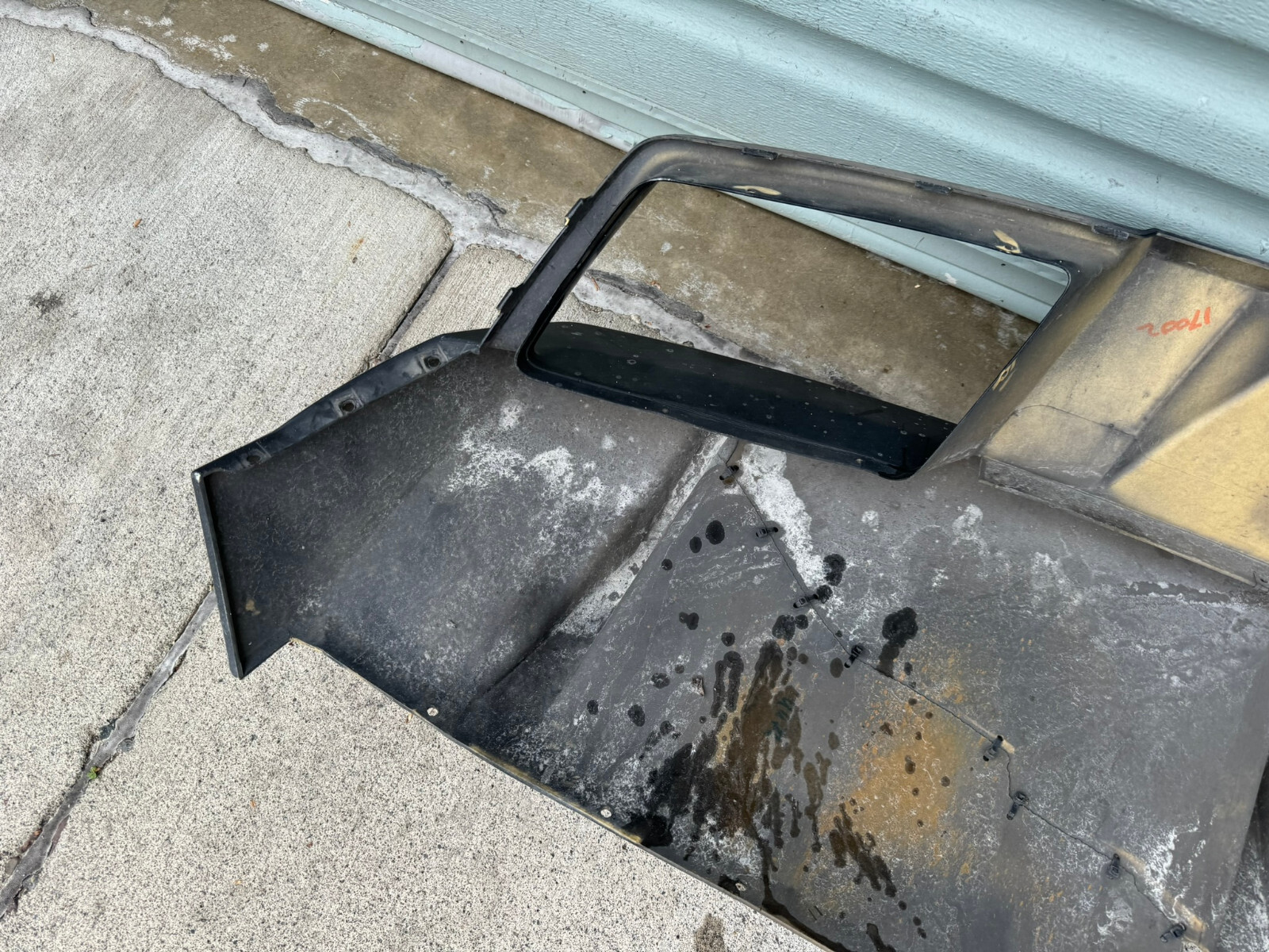 2004-2008 Lamborghini Gallardo Coupe Spider Rear Bumper Lower Diffuser OEM