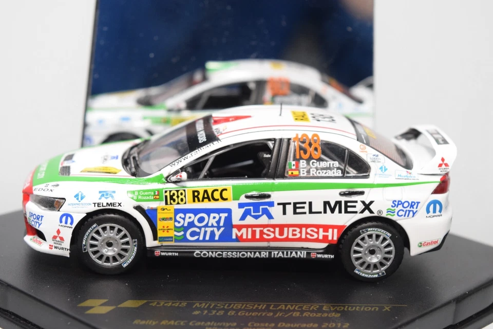 B21 1:43 VELOCIDAD 43448 MITSUBISHI LANCE EVOLUTION X RAC RALLY 2012 PWRC GAN... - Imagen 3 de 4