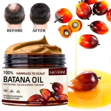 120g Natural Batana Oil Cream for Hair Growth, Thicker Fuller Heal Thicker Hair