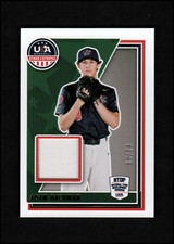 2022 USA Baseball Stars and Stripes Materials #USAM-AH Adam Hachman Jersey NM-MT