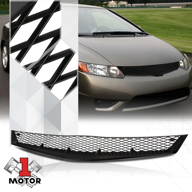 BILLET GRILLE GRILL FOR HONDA CIVIC COUPE 2006 2007 2008 BUMPER Bolton