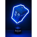 Doctor Who Neon Light Tardis 18 X 26 Cm Groovy