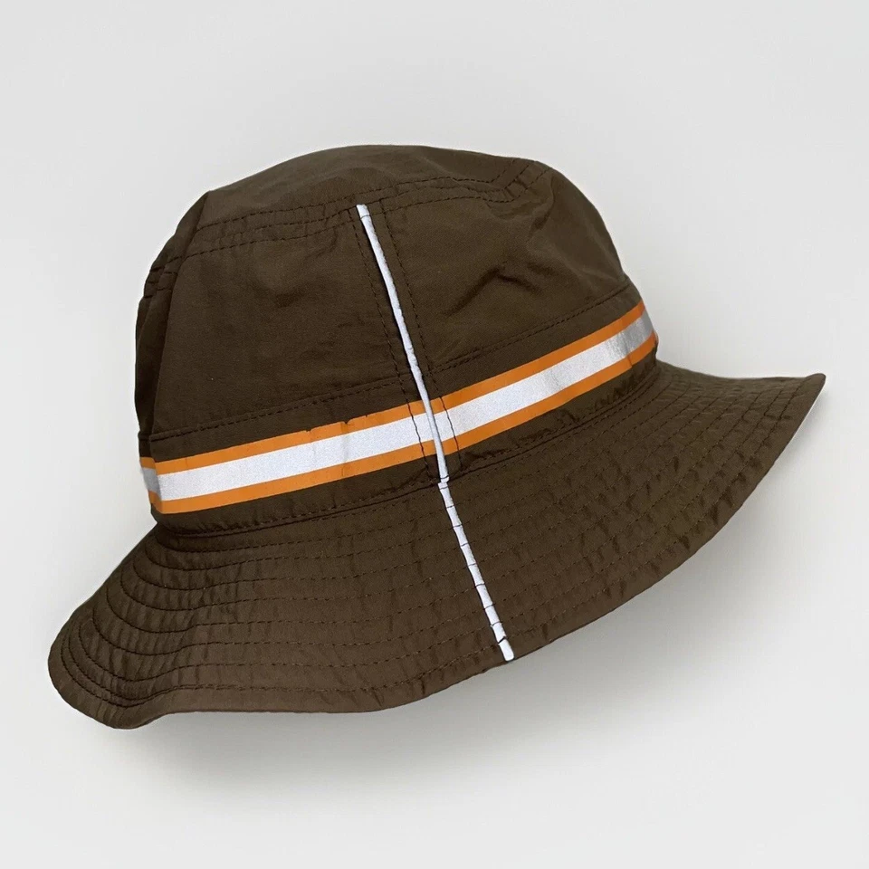 Sombrero reflector Kangol Urban Utility Bucket marrón gris real K4207SP grande NUEVO Foto 4 de 4