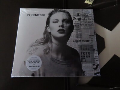 Taylor Swift REPUTATION (CD, 2017) UPS NUMBERED EDITION Big