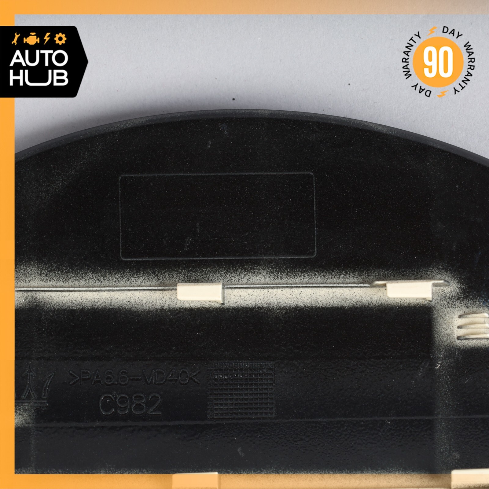 14-22 Maserati Ghibli M157 Fuel Gas Tank Lid Door Cover Nero Black OEM
