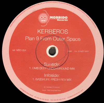 KERBEROS - Plan 9 aus dem Weltraum - Morbido - 2003 - Spanien - MBD 054