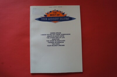 Moody Blues - The Best of .Songbook Notenbuch .Piano Vocal Guitar PVG