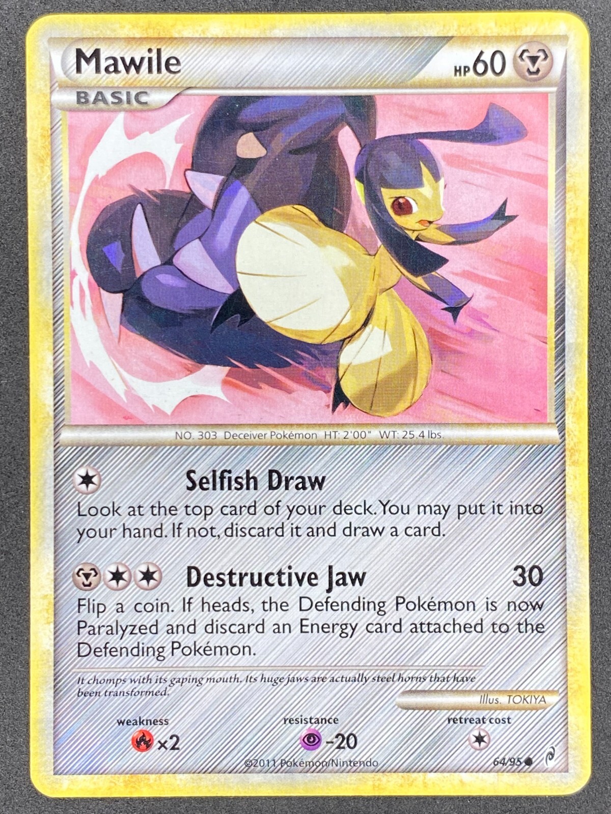 Pokémon Mawile 64/95 CL Call of Legends LP