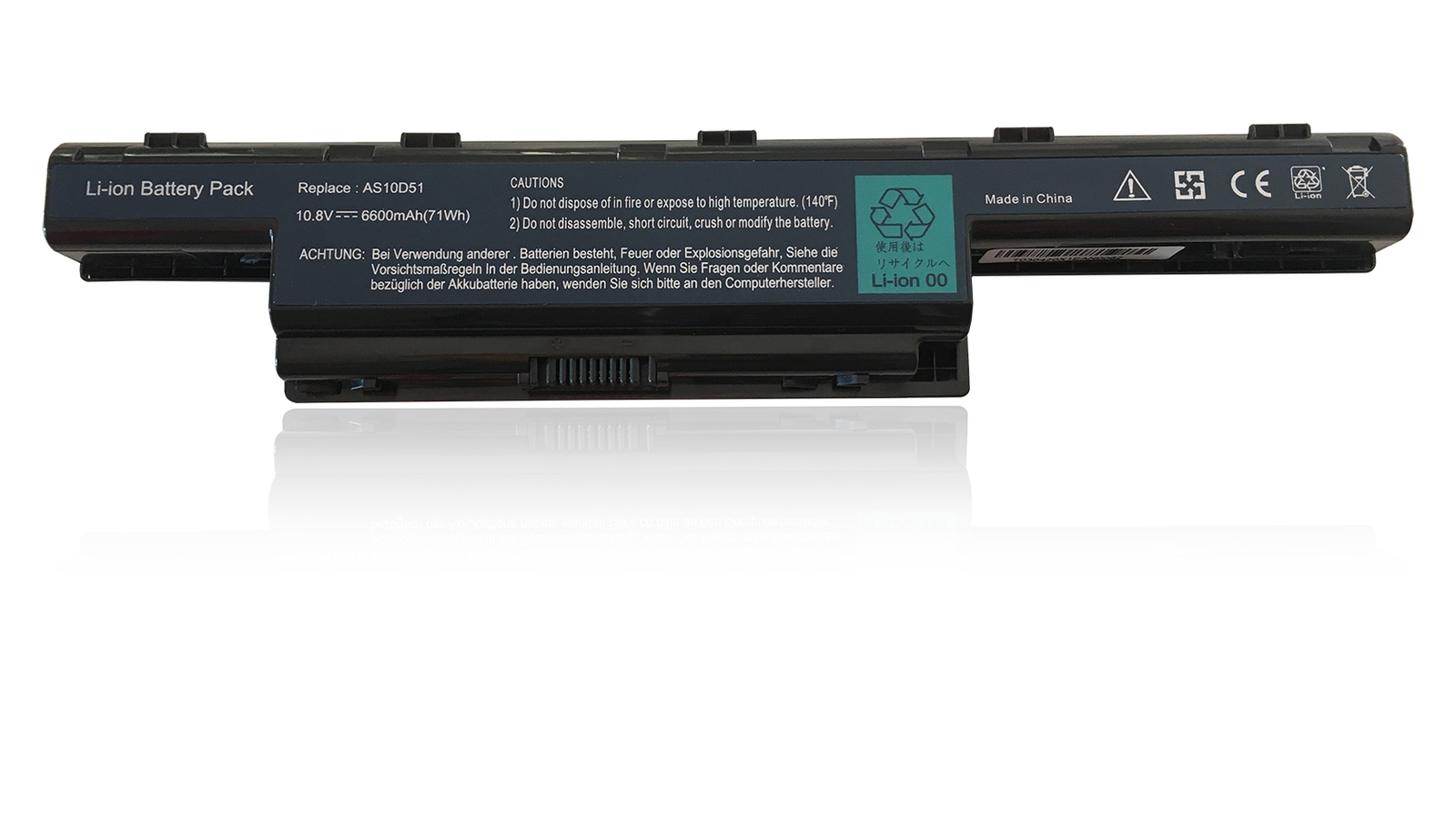 Batteria Acer 7741G 6600mAh Sostitutiva - Lunga Durata Assicurata - 2