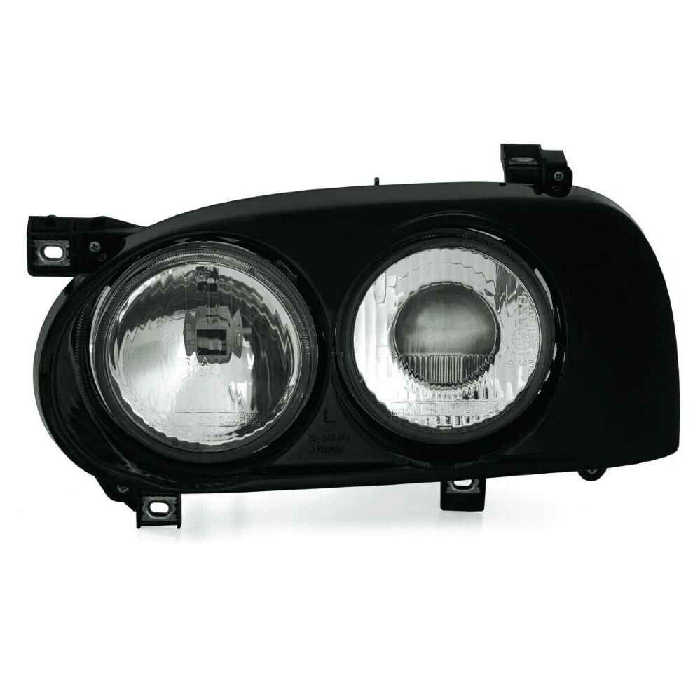 ✓ Dual Round Headlight Set VW Golf Mk3 (Votex and Hella Style