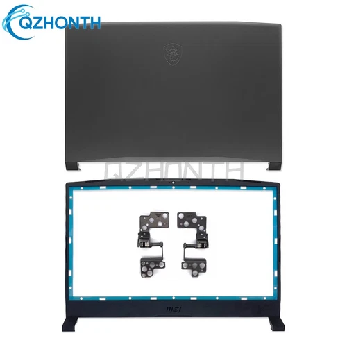 New LCD Back Cover+Bezel+Hinges For MSI Katana GF66 11UE 11UG MS-1581 307581A212