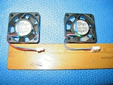  2 fans, ebmpapst ebm-papst 412F Axial Fan 40X40X10MM 12VDC cooling fans