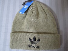 Adidas Original Grove Cuff Beanie Unisex Gold Standard Fit NWT