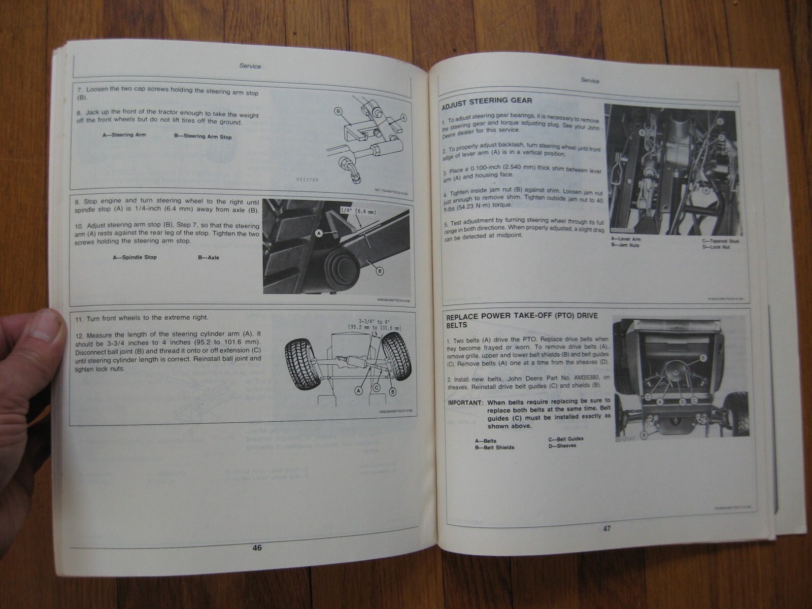 John Deere 400 Lawn Tractor Operator's manual Serial no. 95,001 and up