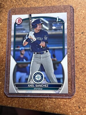 2023 Bowman Baseball 1st Bowman Card # BP-73 Axel Sanchez