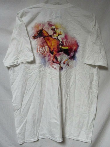 Kentucky Derby 2021 Churchill Downs Men's Size XL Short Sleeve T-Shirt A1 5423 - Picture 2 of 2