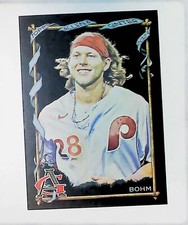 2023 Topps Allen & Ginter X BLACK #158 ALEX BOHM PHILLIES              FREE SHIP