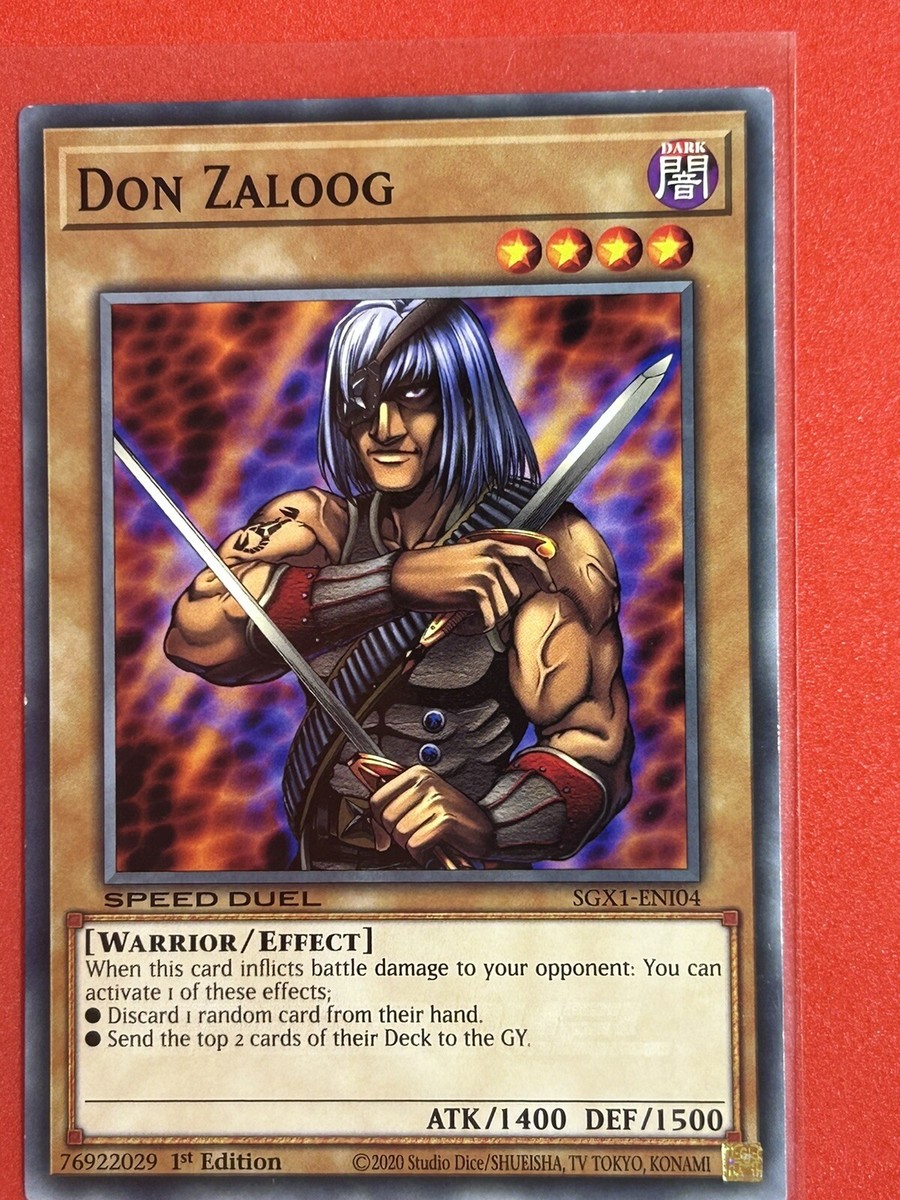 Yu-Gi-Oh Don Zaloog SGX1-ENI04 Common | eBay