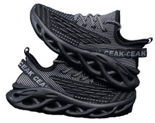 Men's Blade Sneakers, Breathable Shock Absorption Running Shoes Lightweight
