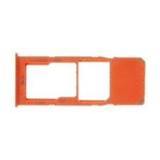 SIM Micro SD Card Tray Single for Samsung Galaxy A02 Red Replacement Repair Part