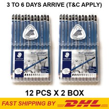 Staedtler Mars Lumograph Pencil Set Of 12 X 2 Box