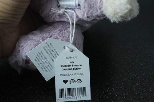 Jellycat Medium Blossom Jasmine Bunny Rabbit Plush 12” NWT Retired - Picture 5 of 8