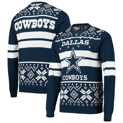 white dallas cowboys sweater