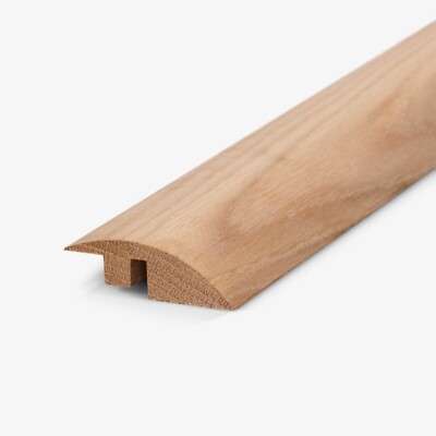 Rampenkante Eiche natur - 900 mm oder 2,7 m - Teppich zu Holz Schwelle Reduzierprofil