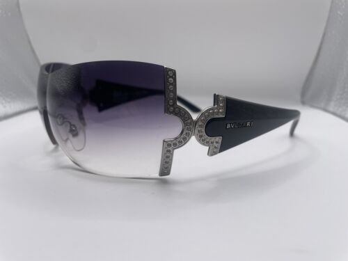 BVLGARI Vintage Sunglass Swarovski Crystal 651-B 939/8G