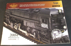 Broadway Limited Imports 2004 Product Catalog V1 HO Scale RR Railroad Trains
