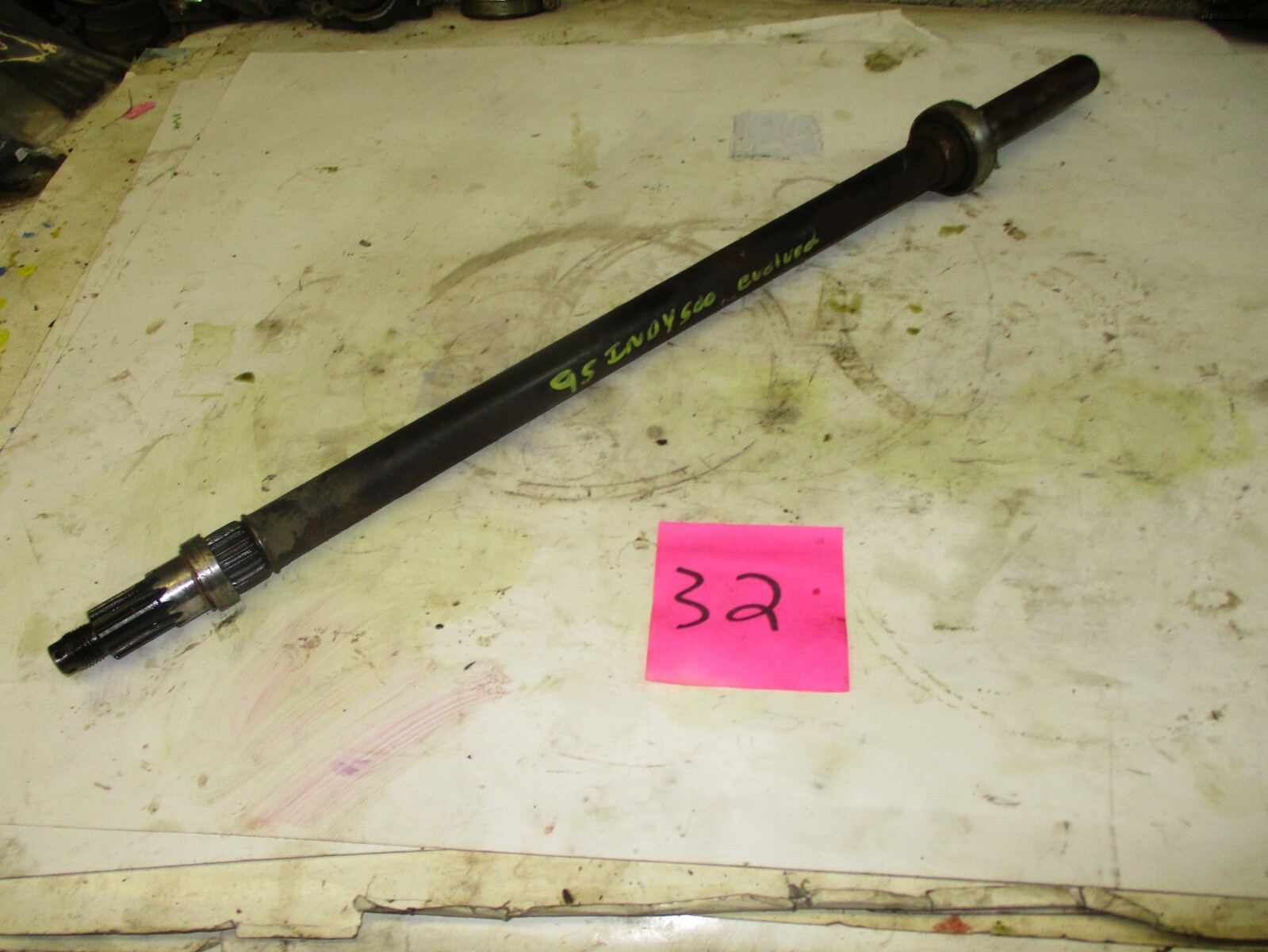 1995 Polaris Indy 500 Snowmobile Jackshaft eBay
