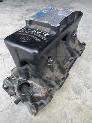 Offenhauser Turbo Thrust 360 Intake manifold Plenum Riser BBC Big Block ...