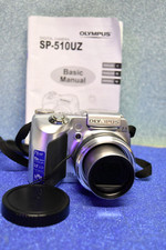 Tested Olympus SP-510UZ 7.1 MP 10X Zoom Digital Point & Shoot Camera W/ Manual