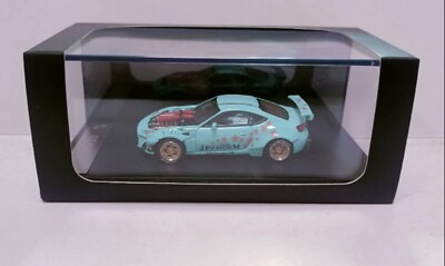 DCM 1:64 4586GT modified car GT86 + Prancing Horse 458 engine