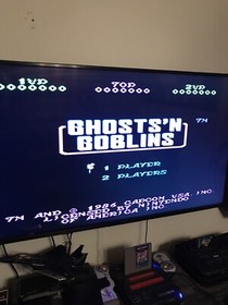 Ghosts 'n Goblins With Manual (Nintendo NES, 1986) Authentic And Tested