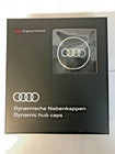 4M8071006A Genuine Audi Rings Dynamic Alloy Wheel Centre Hub Cap set