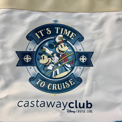 Disney Cruise Line Castaway Club Tote Bag Captain Mickey. | eBay