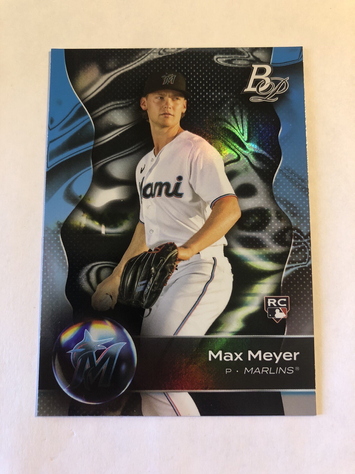 Max Meyer 2023 Bowman Platinum Rookie Card #14 Marlins RC