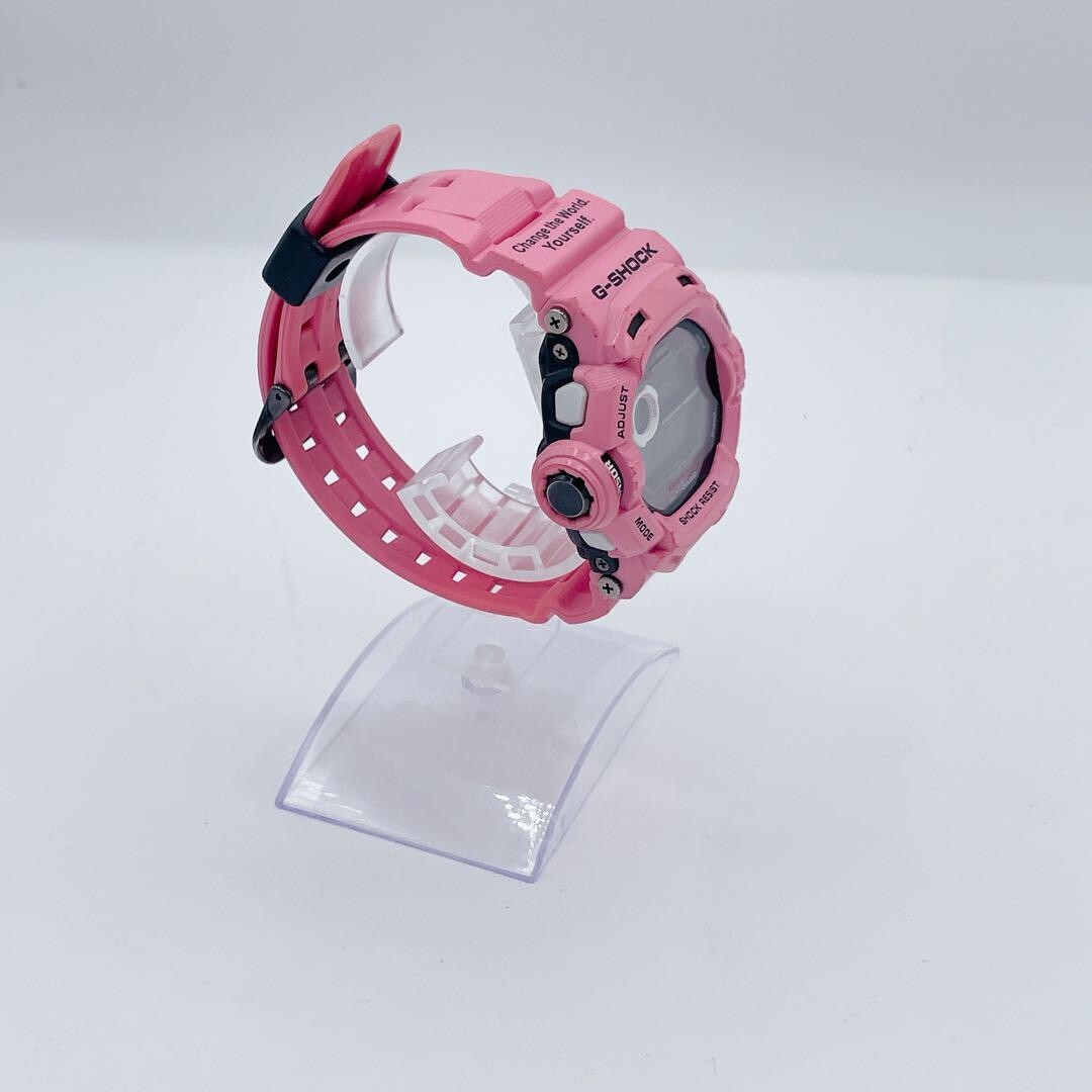 激レア　G-SHOCK GW-9200KJ-4JR ライズマン ピンク 送料無料 激レア G-SHOCK GW-9200KJ-4JR ライズマン ピンク 送料無料